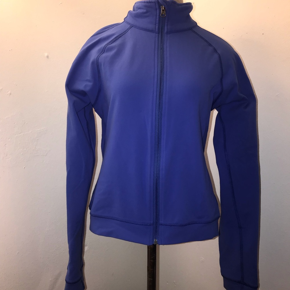 Lululemon blue zip up jacket